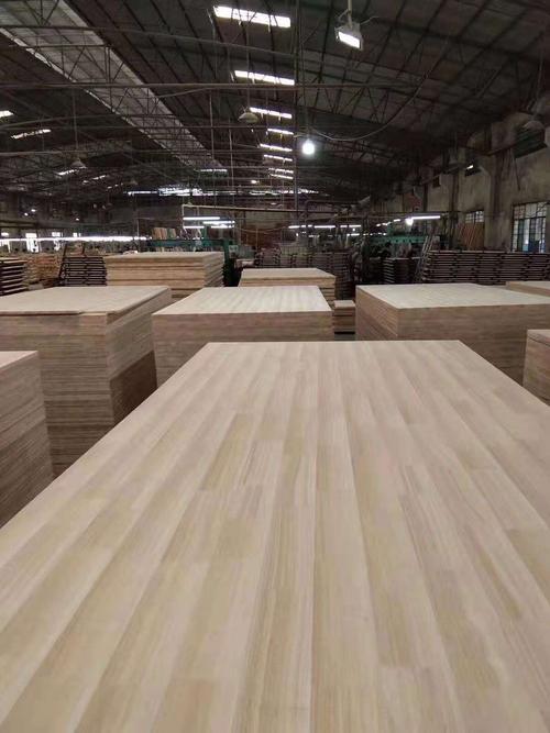 佛山厂家 泰国进口橡胶木拼板指接板 家具板材